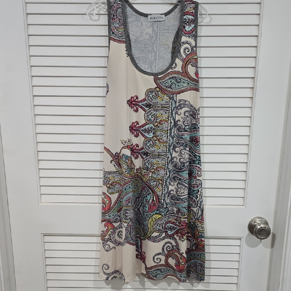Kokoon Multicolor Paisley Women's Dress - Picture 1 of 6